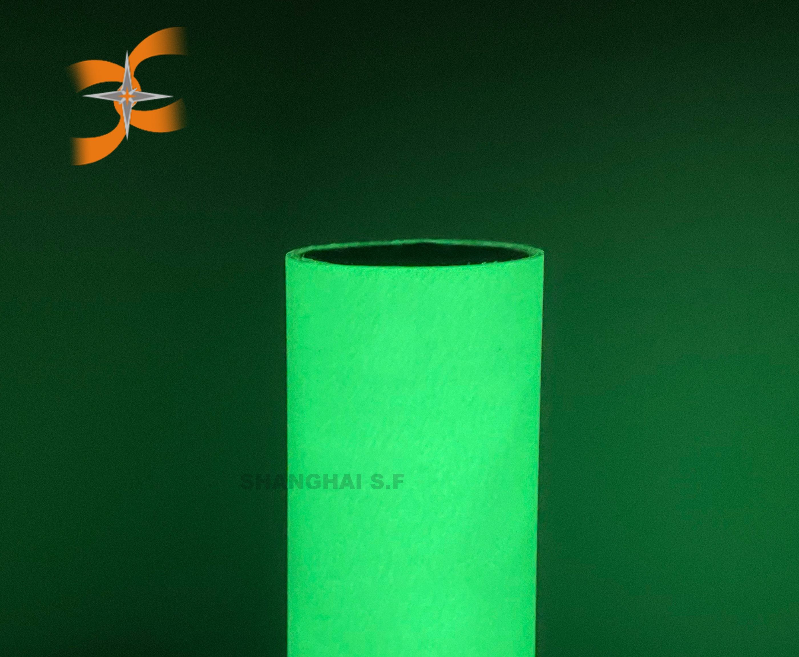 Luminous heat transfer film