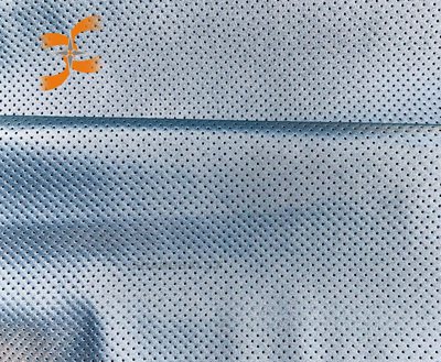 冲孔反光弹力布