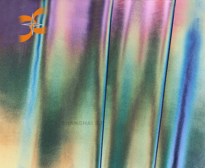 七彩反光化纤布