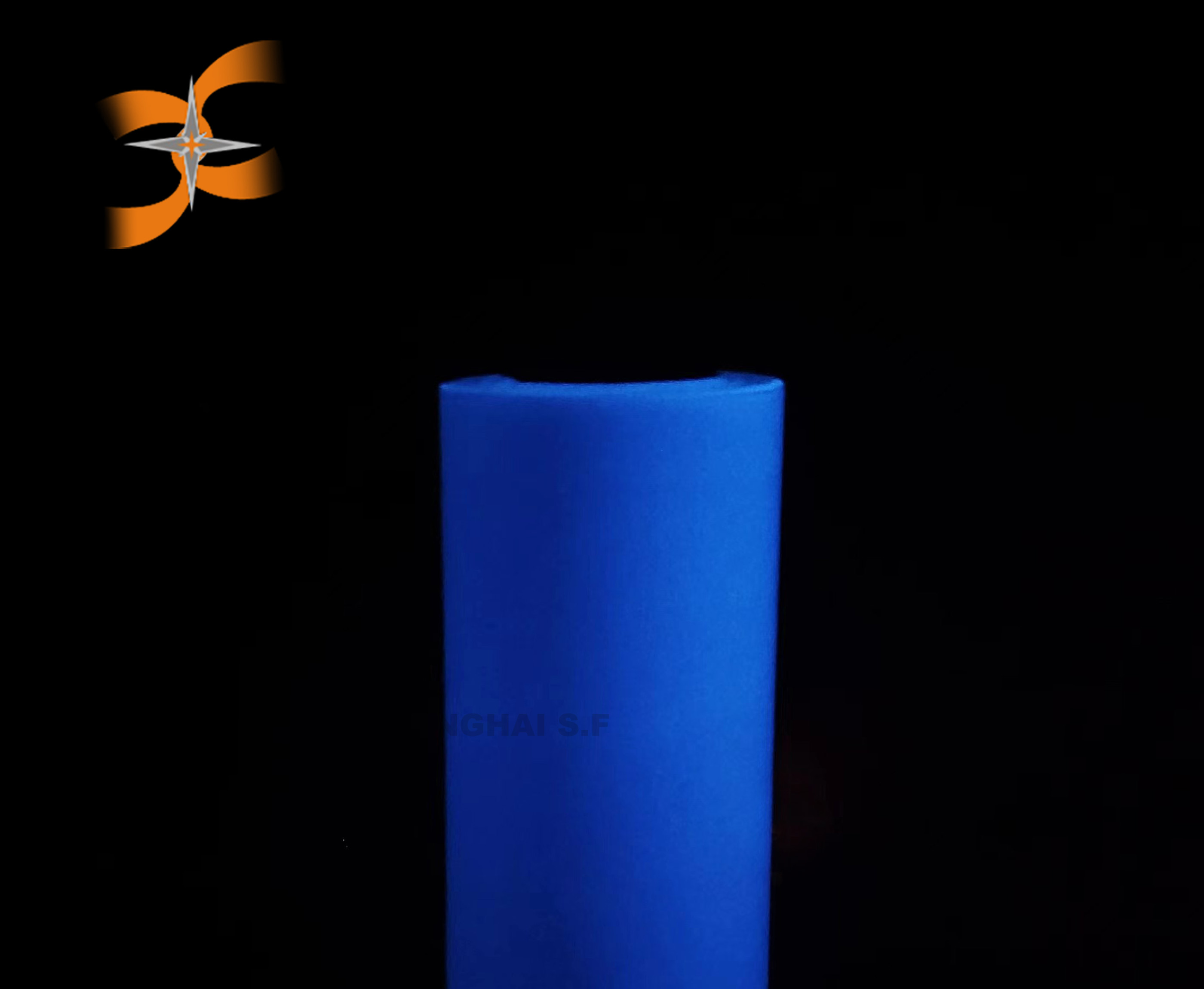 Luminous heat transfer film